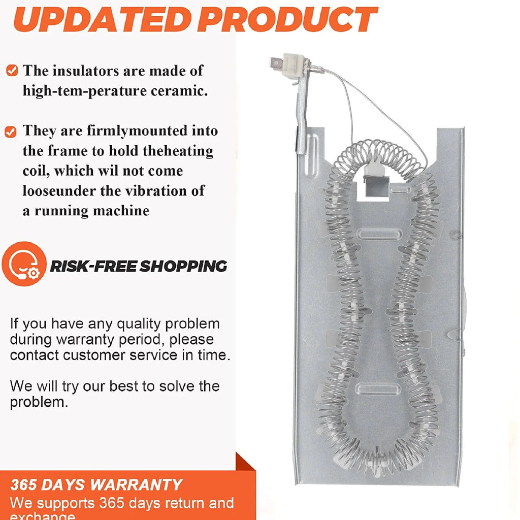 Dryer Heating 5400W W11344457 Drying Machine Heating for Maytag 240V Drying Machine Heating Oasis Select