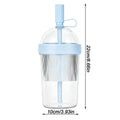 17oz Reusable Straw Cup | Coffee, Bubble Tea & Juice Tumbler Reusable Straw Tumbler Oasis Select Blue