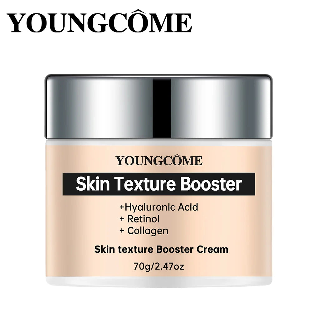 YOUNGCOME Skin Texture Booster Cream – Hyaluronic Acid & Retinol
