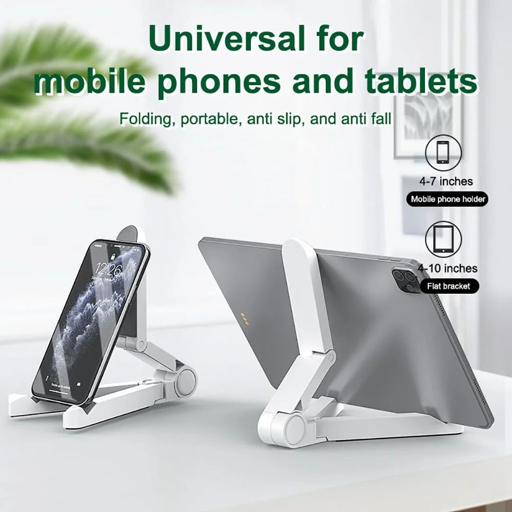 Portable Tablet Phone Folding Triangular Phone Stand Easy To Carry Mobile Phone Fixed Tablet Stand For Samsung Xiaomi iPad Stand Oasis Select