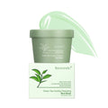 Green Tea Mud Mask Natural Skincare Deeply Cleansing Pore Nourishing Clay Face Mask Face Skin Care Cleaner 100g Oasis Select 100g