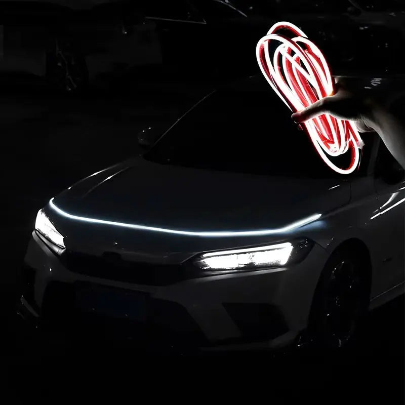 Flexible LED Car Hood Light Strip – Scan DRL 12V | All Sizes