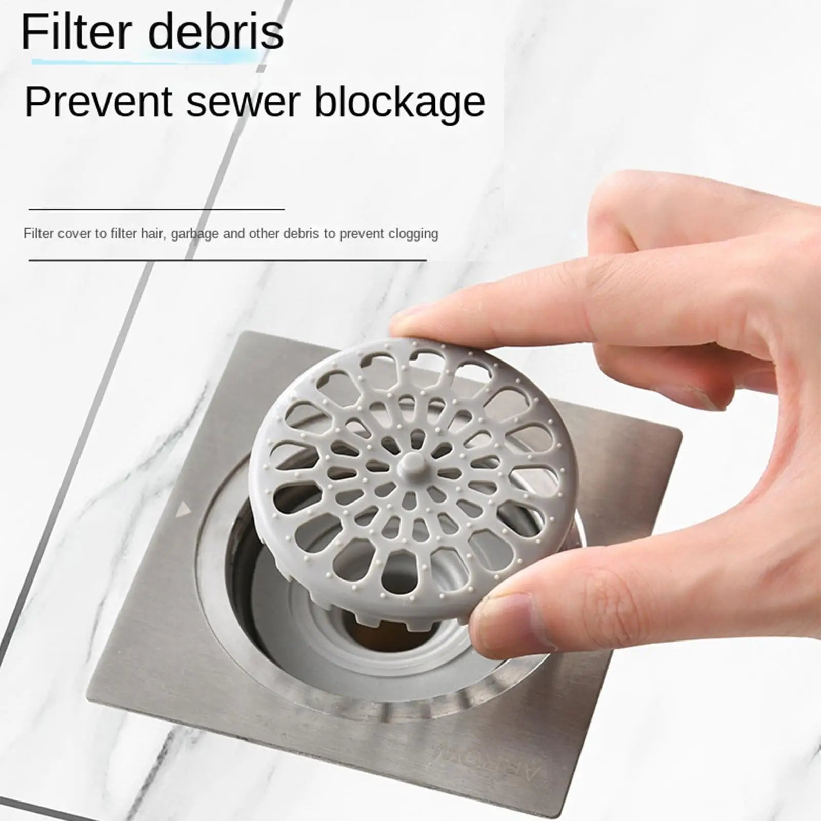 Shower Drain Plug Innovative Water Seal To Prevent Odors Bottle-style Water Trap Design Bathroom Odorproof Drain Plug For drains Oasis Select