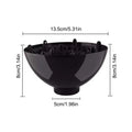 Diffuser Attachment for Hair Dryer Diffuser Head for Blow Dryer Adjustable from 1.4-inch to 2.6-inch Professional Styling Tool Oasis Select Black