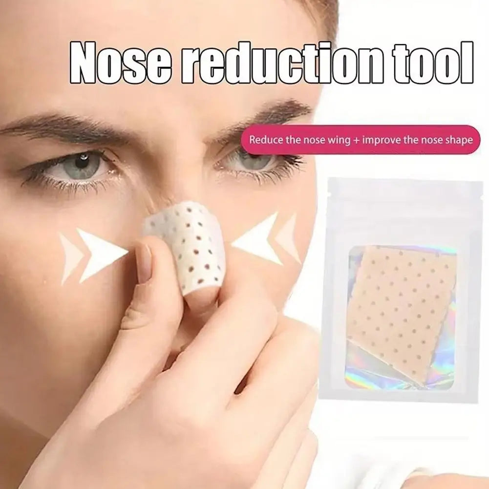 1/2 Packs Thermoplastic Nasal Splints,Trapezoid Nose Brace Splints Nose External Support Protector Patch for Nose Brace Fracture Oasis Select