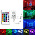 24-Key IR Remote RGB LED Strip Controller 12V Dimmer