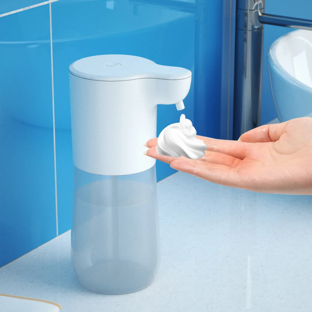 Touchless Automatic Foam Soap Dispenser USB Rechargeable