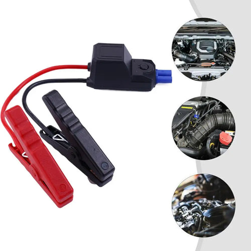 Auto Truck Emergency Jump Starter Alligator Clamps Clip Tools 1Pcs Car 12V 500A Intelligent Booster Cable Smart EC5 Connector Oasis Select