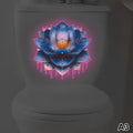 Glow-in-the-dark Toilet Stickers, Self-adhesive And Removable Stickers, Bathroom Decorative Stickers, Car Stickers. Oasis Select A3