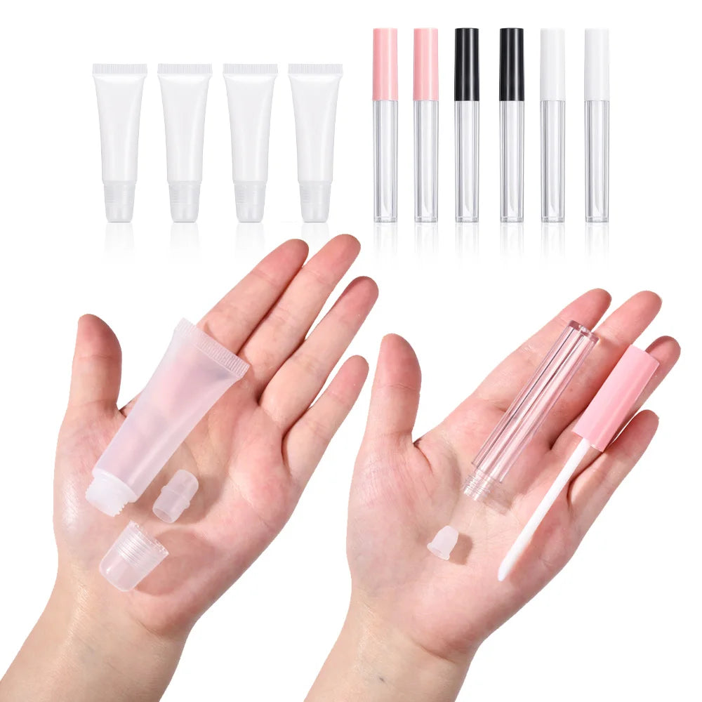 DIY Lip Gloss Making Kit – Glitter, Pigments & Tubes Set