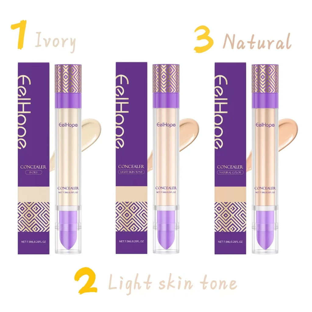 Eelhope Liquid Concealer – Full Coverage Dark Circles & Hydrating Liquid Concealer Oasis Select