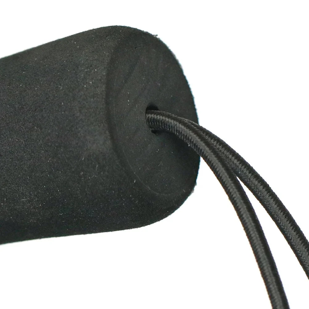 Fishing Net Soft Silicone Fish Landing Net Aluminium Alloy Pole EVA Handle with Elastic Strap and Carabiner Fishing Nets Tools Oasis Select