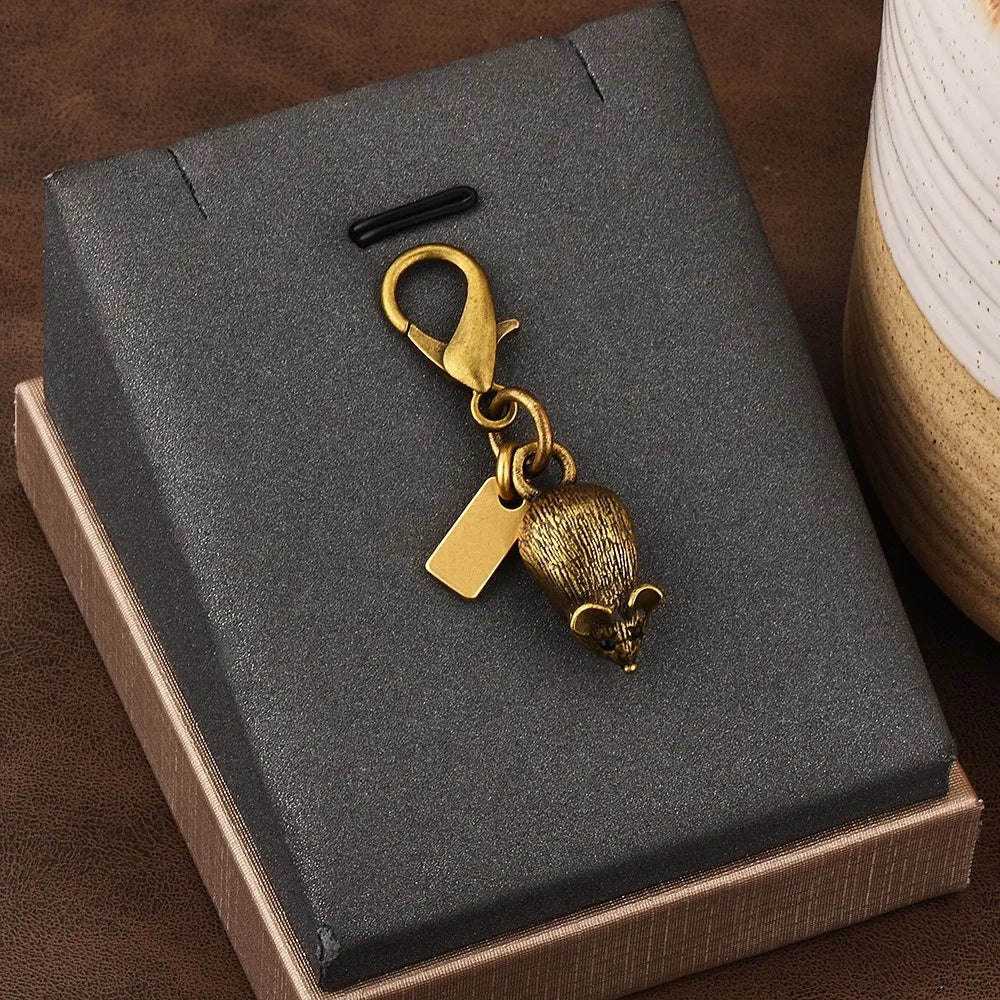 Cute Exquisite Keychains High-end Heart-shaped Bag Pendant Jewelry Decoration Oasis Select 3