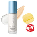 Color Changing Liquid Foundation – Full Coverage & Oil Control Liquid Foundation Oasis Select and Free Sponge Puff