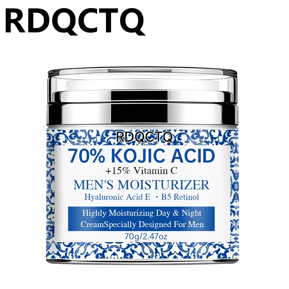 RDQCTQ Men's Face Moisturizer – Collagen, Retinol & Vitamin E Men's Face Moisturizer Oasis Select 70g