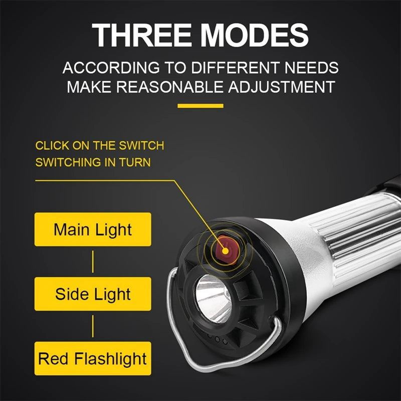 Multi-Function Camping Light Portable Outdoor Camping Lantern With Magnet Light Hanging Tent Light Oasis Select