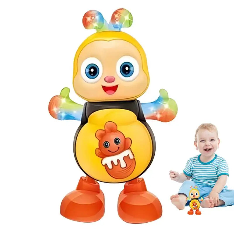 Electric Dancing Bee Musical Toys Bee Toy Interactive Toys Singing Animal with Lights & Music cute Bee Singing Educational Toys Oasis Select