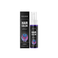 Hair Color Spray Temporary Hair Dye Purple Instant Color Washable Party Cosplay Hair Styling Root Touch Up Costume Wig 30ml Oasis Select Purple