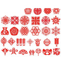 Kids Chinese Paper-Cut Art Kit – 30pcs DIY with Tutorials