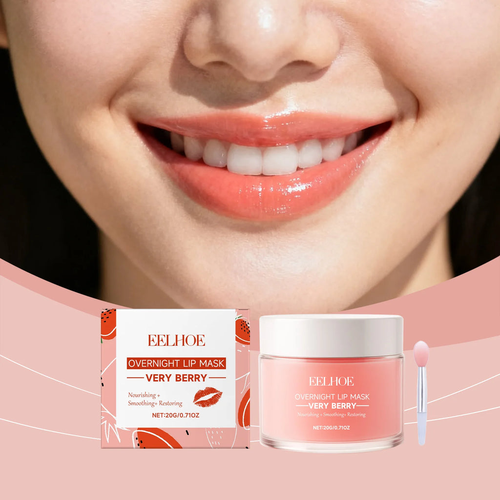 Berry Hydrating Sleep Lip Mask – Lightweight & Moisturizing Sleep Lip Mask Oasis Select