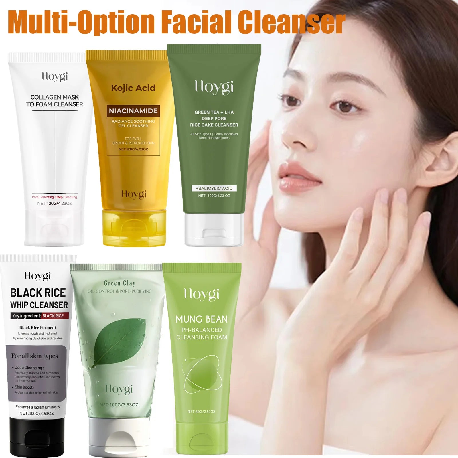 Hoygi Facial Cleanser – Oil Control, Brightening & Moisturizing Facial Cleanser Oasis Select
