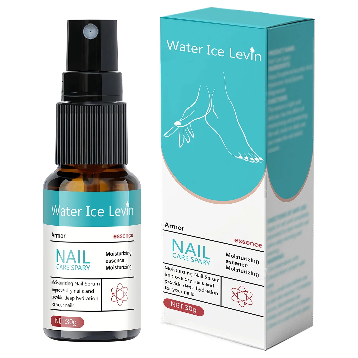 Nail & Cuticle Serum Spray with Hyaluronic Acid & Vitamins Nail & Cuticle Serum Oasis Select black 30ml
