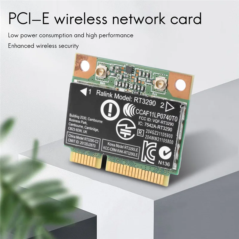 RT3290 150Mbps Wi-Fi Wireless Network Card Bluetooth-Compatible for Pavilion G7-2000 802.11B/G Wifi Adapter Oasis Select