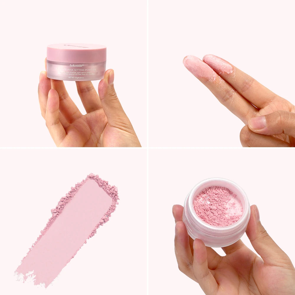 Loose Setting Powder Matte Soft Transparent Long Lasting Oil Control Makeup Pore Minimizing Setting Powder Lightweight Cosmetics Oasis Select