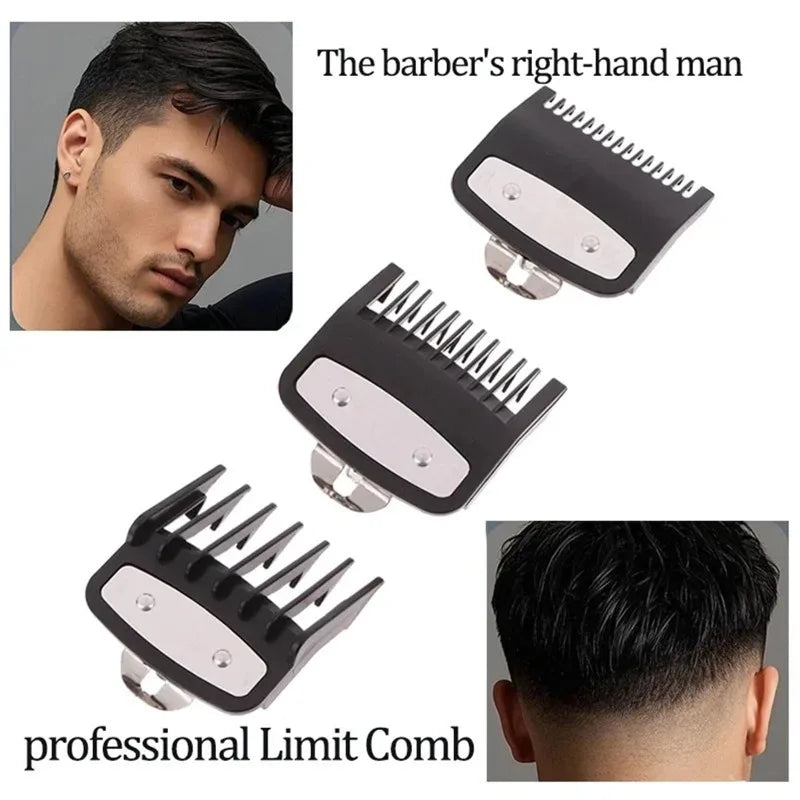 2026 Hot Sale！Hair Clipper Comb Set - Attachable Guide Combs Trimmer Styling Tools With 1.5mm 3mm 4.5mm Clipper Guards(1pcs) Oasis Select