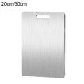 304 Stainless Steel Cutting Board – Double Sided Food Grade Stainless Cutting Board Oasis Select A 20X30cm