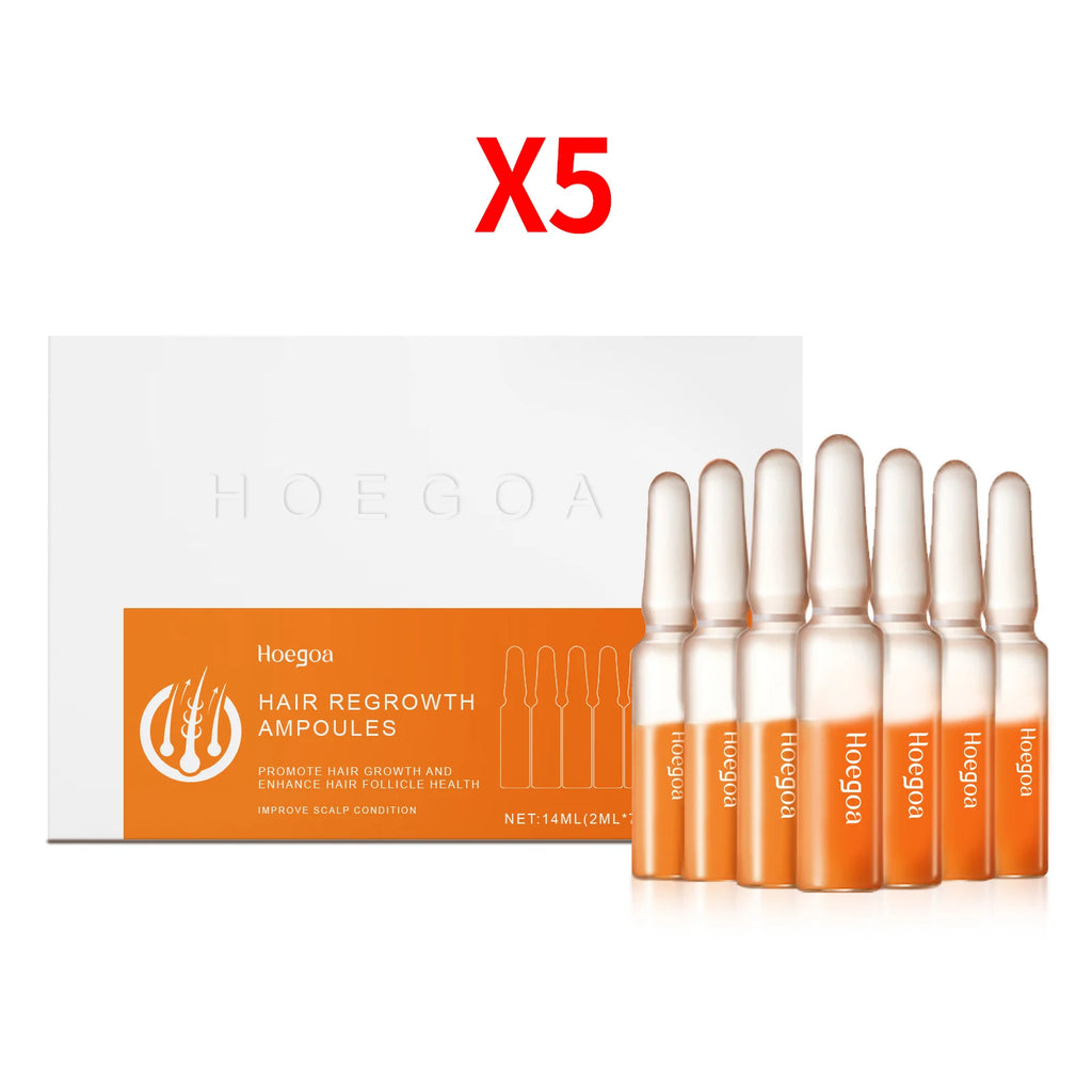 HOEGOA Hair Growth Ampoule – Scalp & Hair Repair Serum 14ml