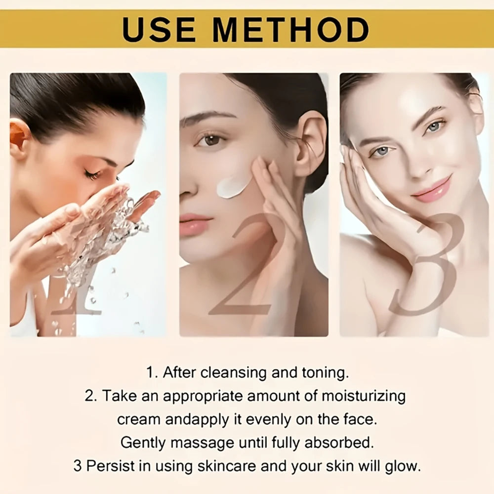 SUYARUN Rice Extract Face Cream – 24H Hydrating & Brightening Face Moisturizer Cream Oasis Select