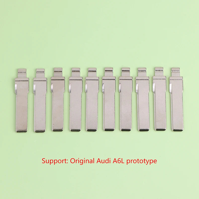 10Pcs 2# 31# 86# 89# Metal Uncut Blank Flip Remote Key Blade For VW Passat Bora Seat Skoda Audi For Keydiy KD Xhorse VVDI JMD Oasis Select number 89