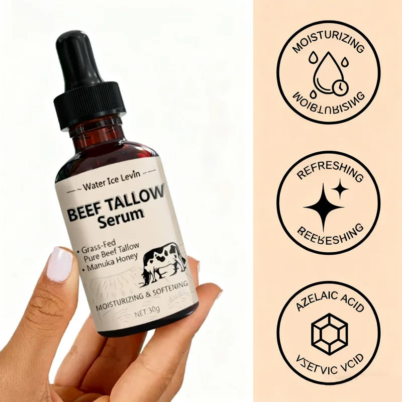 Beef Tallow Serum – Manuka Honey & Hyaluronic Acid | All Skin Face Serum Oasis Select