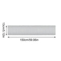13/15cm Flat Mouth Joint Exhaust Duct Portable Mobile Air Conditioner Window Duct Pipe Hose Interface Connector Flat Nozzle Oasis Select Diameter 130mm pipe