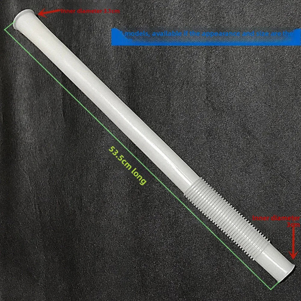 Fireproof Gas Water Heater Stainless Steel 60-150mm Aluminum Strong Universal Exhaust Car Intake Pipe Extension Tube Length Oasis Select
