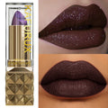 KAFURUX Glitter Metallic Lipstick – Pearlescent Long-Lasting Lip