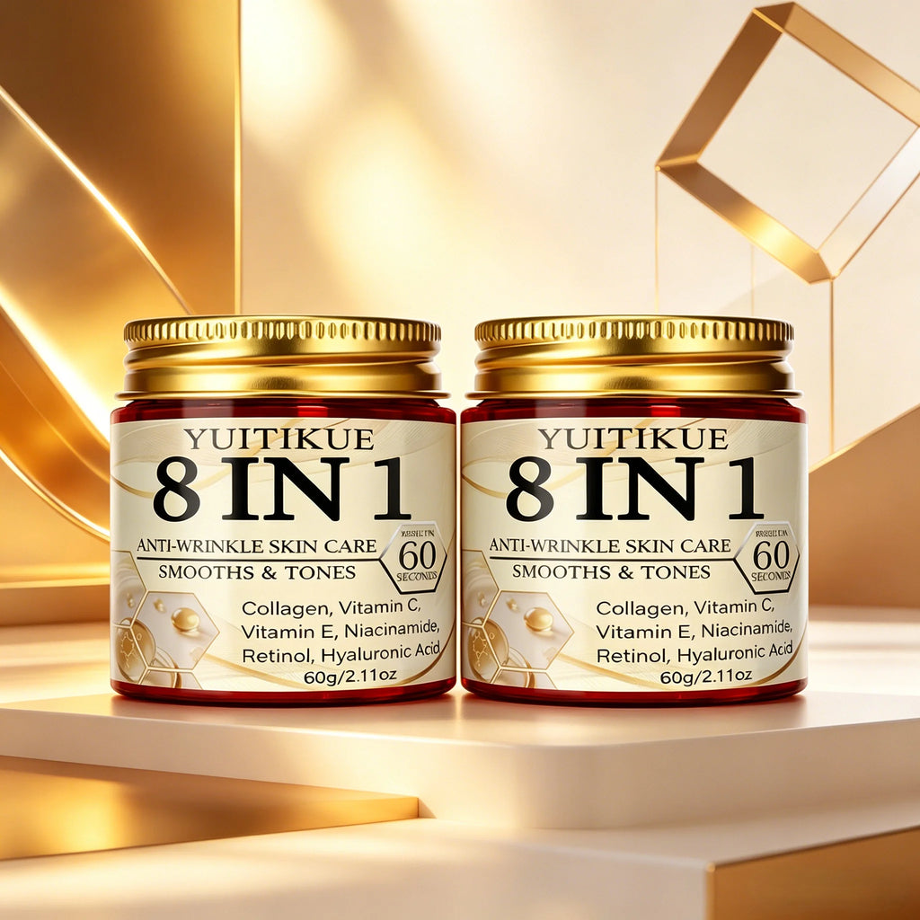 YUITIKUE 8-in-1 Face Cream – Collagen, Retinol & Niacinamide