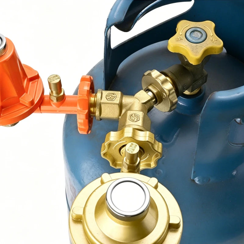 Brass Y Valve Connectors Garden Hose Hose Splitter with Solid Handle Brass Water Garden Hose Adapter 2 Way Oasis Select