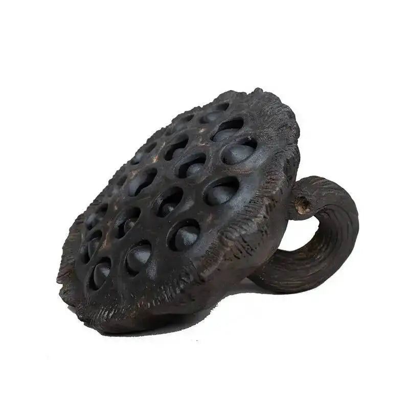 Yixing Zisha Tea Pet Lotus Pod Ornament Old Lotus Seed Sculpture Craft Tea Set Tea Ceremony Ceramic Accessories Miscellaneous Oasis Select Style 3 2