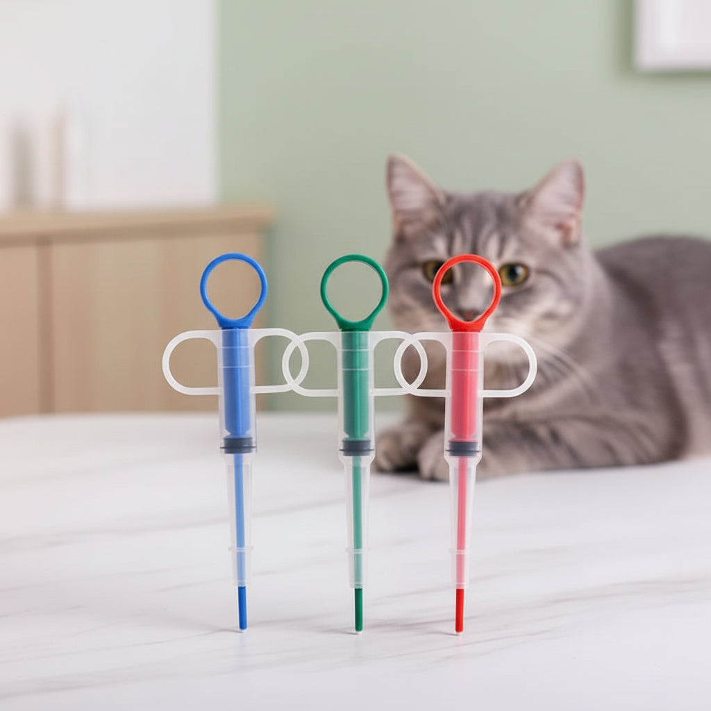 1PC Pet Propulsive Silicone Drug Feeder Tablet Liquid Comfortable Dog And Cat Universal Safe, Easy To Clean And Use Repeatedly Oasis Select
