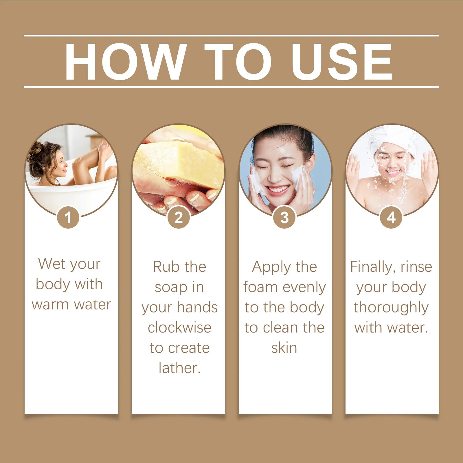 WOODSLEEP Brightening Tallow Soap – Natural Body & Face Cleanser