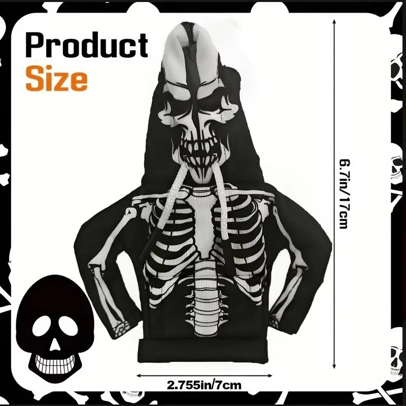 Halloween Gear Shift Hoodie Cover | Universal Car Interior Decor