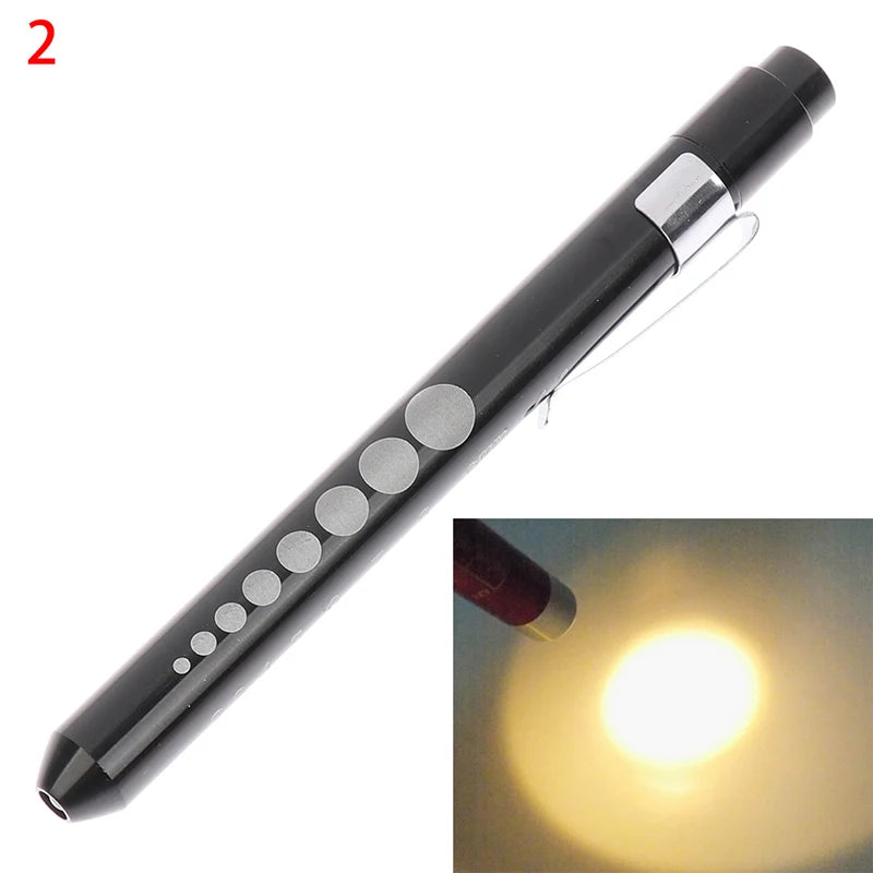 Oral Xamination Pen Light, Pen Flashlight, Pupil Examination Pen Light, Medical Pen Light With Pupil Gauge And Ruler Oasis Select MR-05