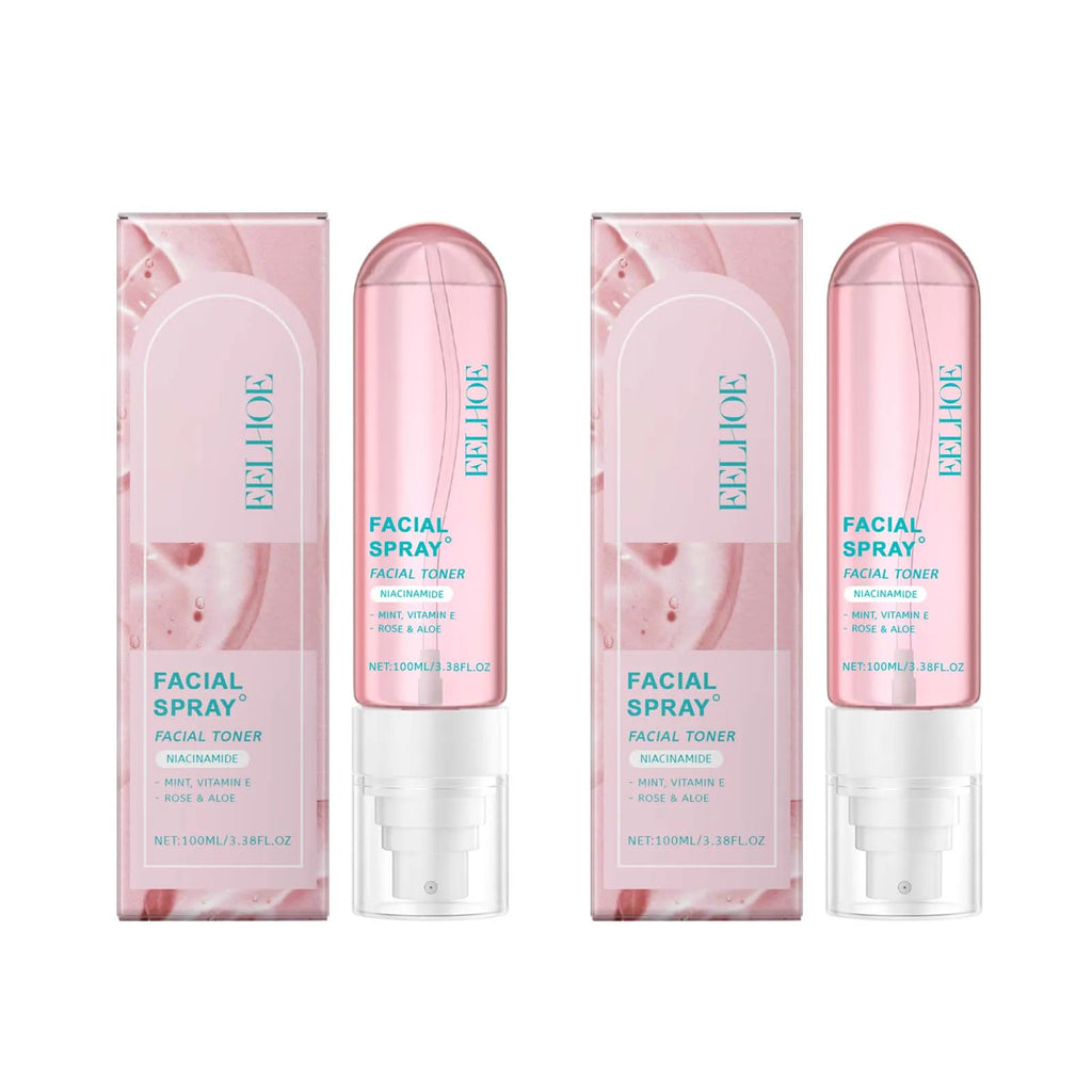 Niacinamide Toner Spray Moisturizing Brightening Facial Skin Care Improve Dullness Even Skin Tone Hydrating Smoothing Skin Oasis Select 2Pcs 100ml