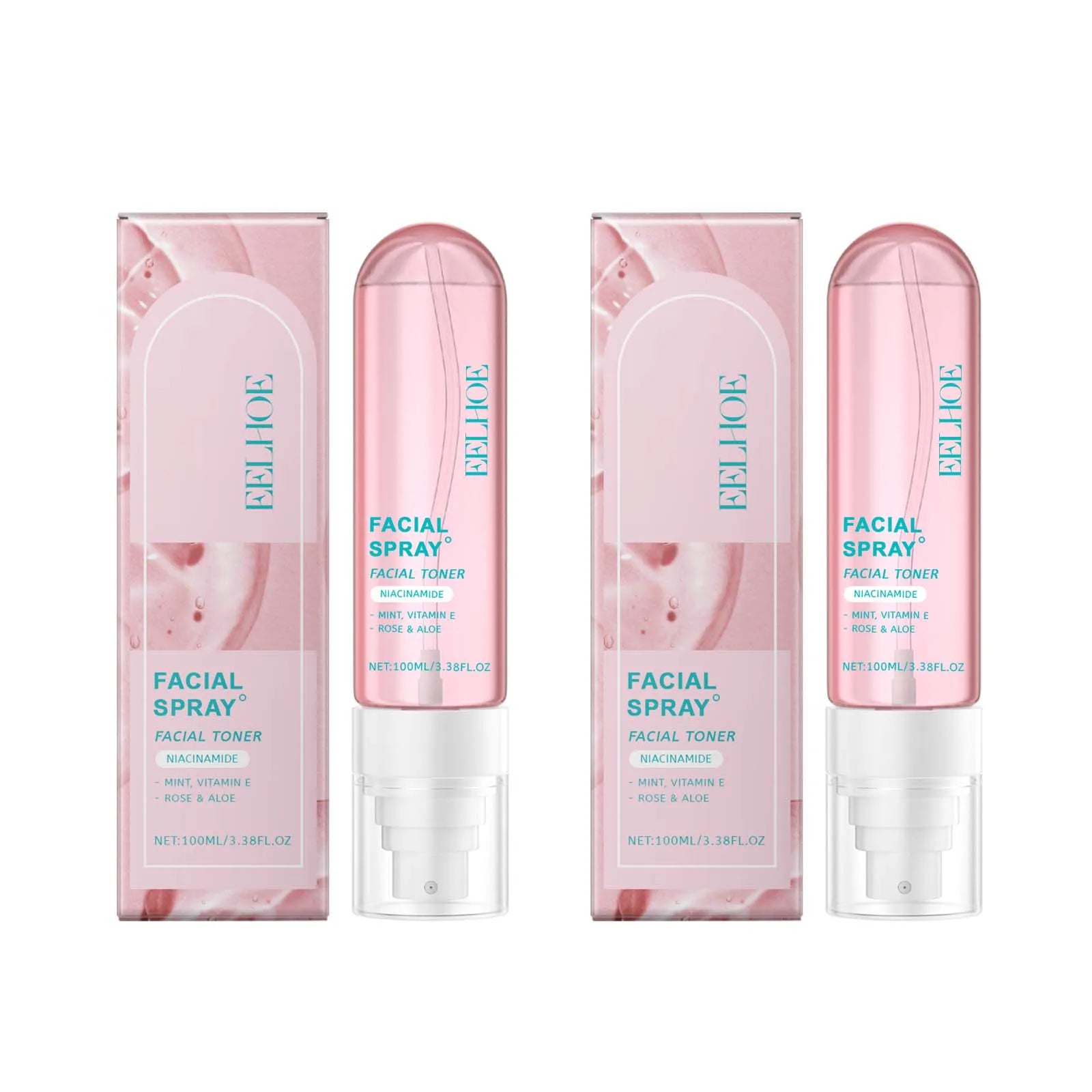 Niacinamide Toner Spray Moisturizing Brightening Facial Skin Care Improve Dullness Even Skin Tone Hydrating Smoothing Skin Oasis Select 2Pcs 100ml