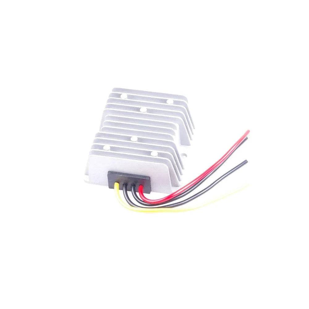 20V-72V to 12V 15A Waterproof Boost Converter Automatic Step Down Voltage Regulator Module Car Power Supply Voltage with 4 Wires Oasis Select