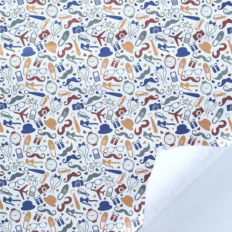 50x70cm Men's Gift Wrapping Paper | Birthday & Father's Day