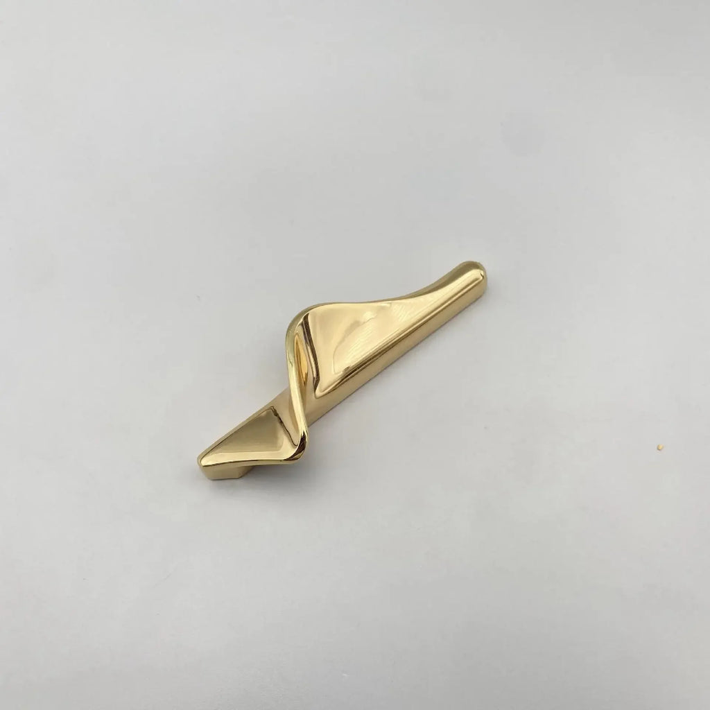 New Zinc Alloy Light Gold Gray Cabinet Door Drawer Handle Cabinet Door Handle Oasis Select 64MM pitch-gold