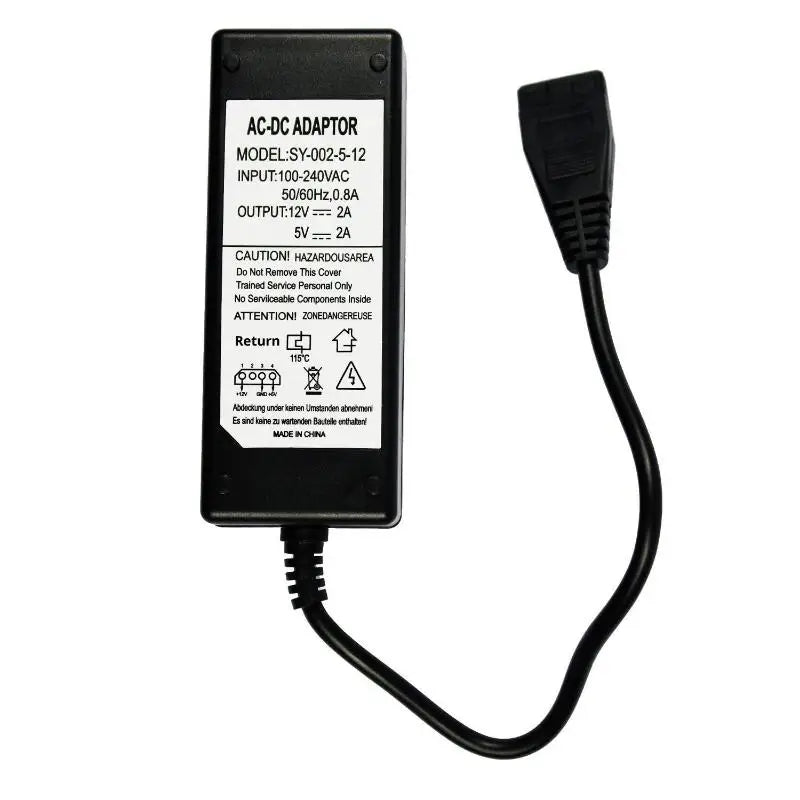 Hot Sale 1Pcs DIY Accessories 12V/5V 2A USB To IDE/SATA Power Supply Adapter Hard Drive/HDD/CD-ROM AC DC Oasis Select